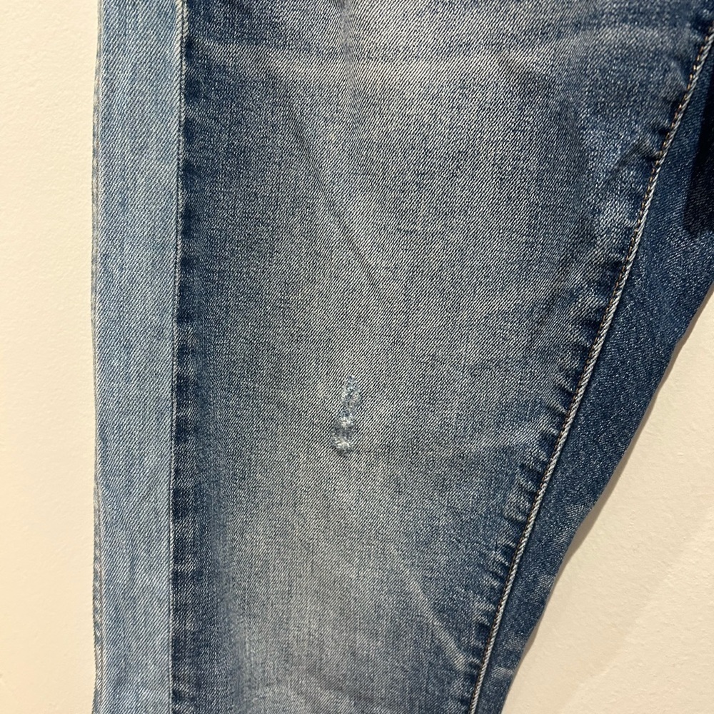 Madewell Cruiser Straight Two-Tone Jeans Sz 27 - Picture 7 of 12